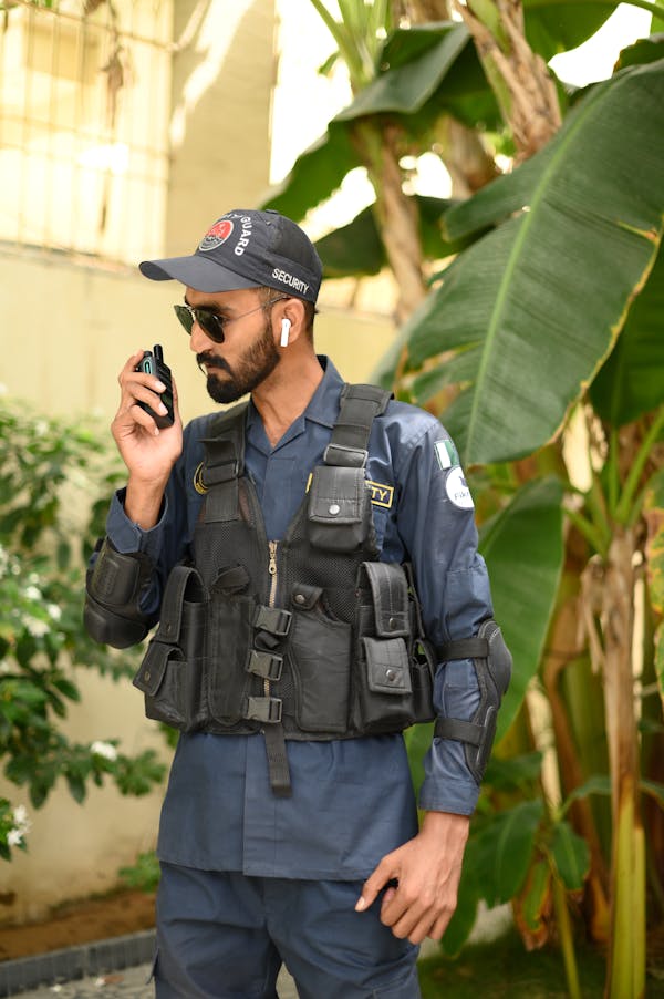 Guard with Radio